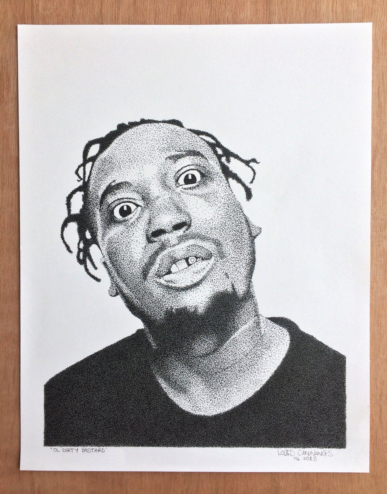 【BoTT】Ol' Dirty Painter Short Lsize Ol Dirty Bastard | Louis Cannings